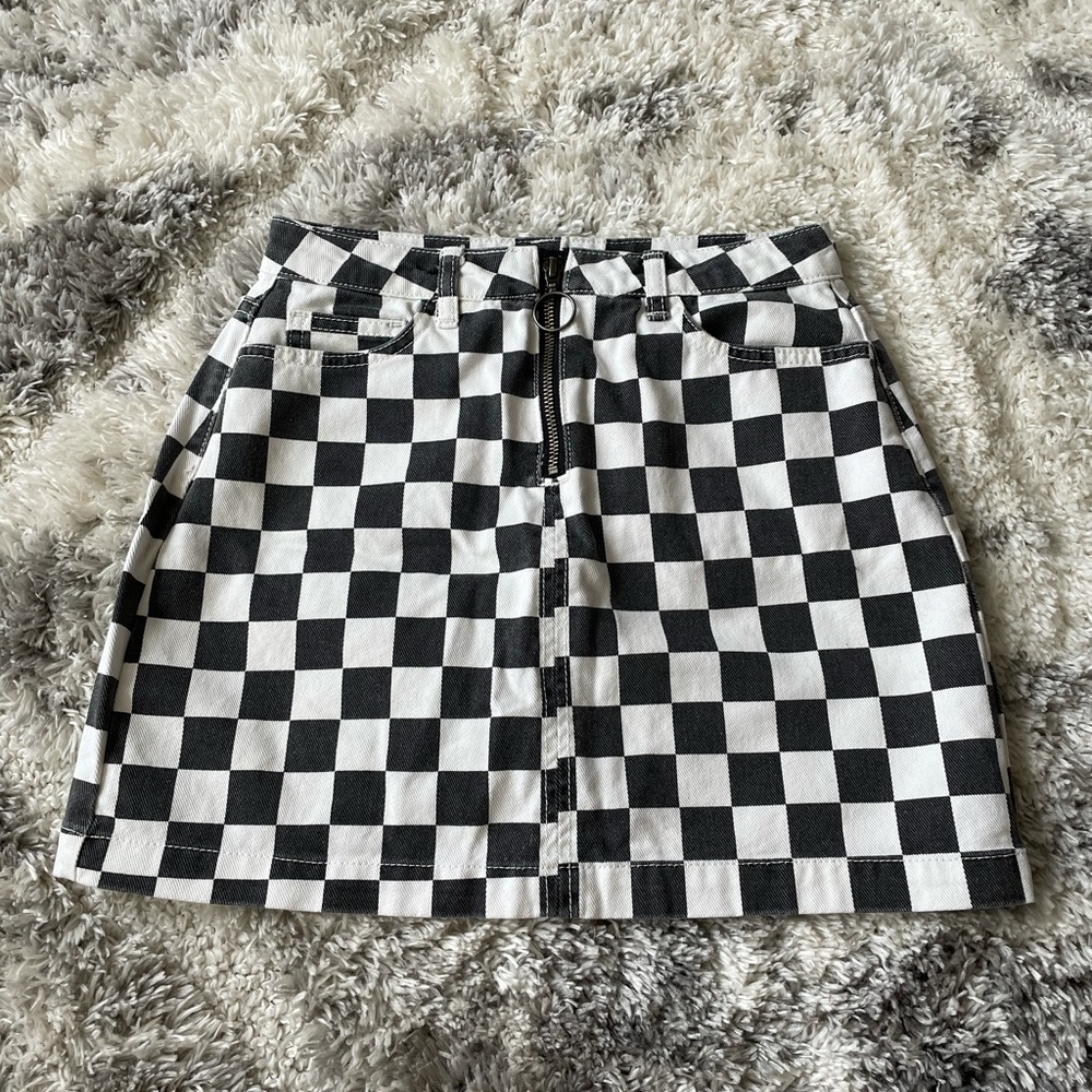 Checkered Urban Outfitters Skirt